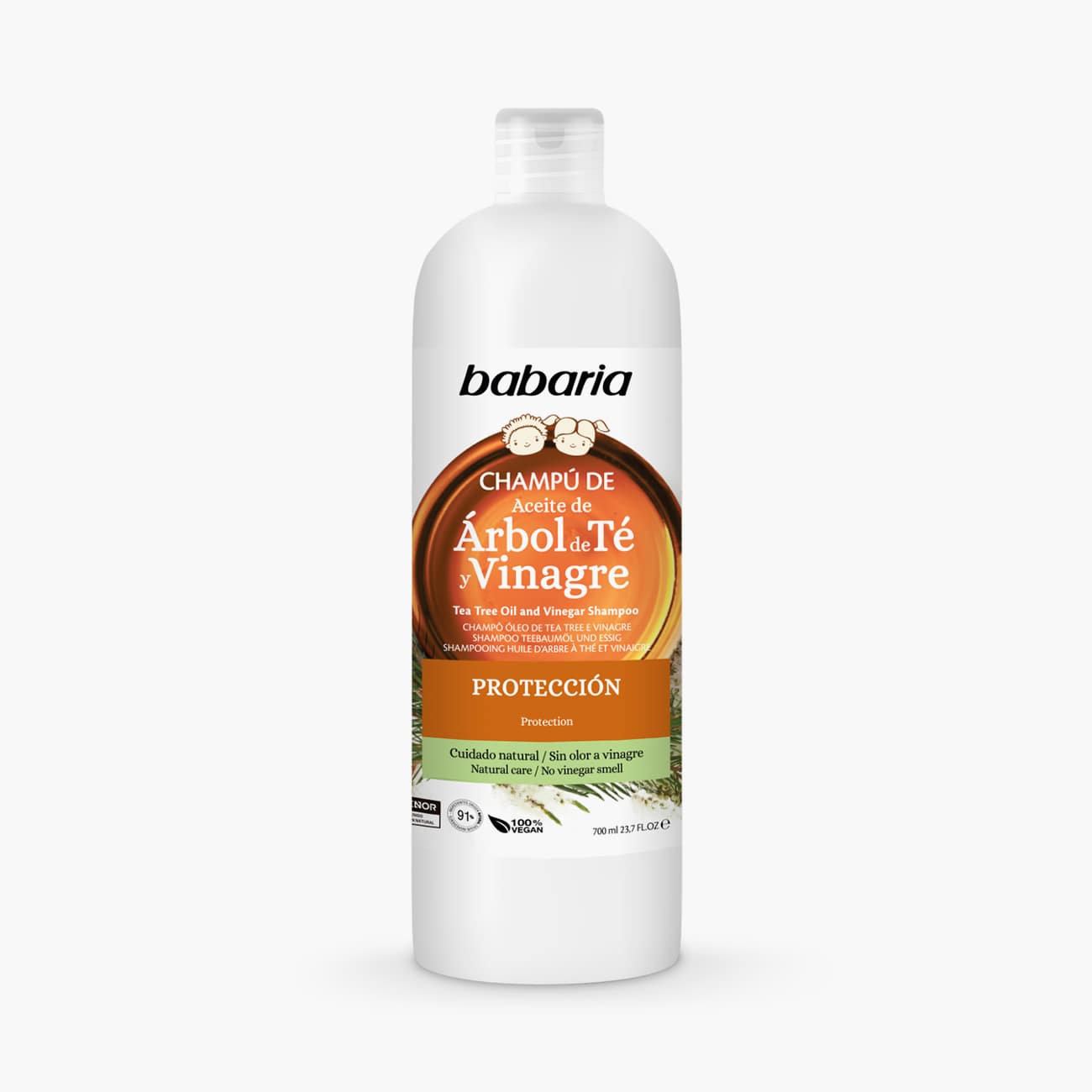 Babaria Tea Tree Oil & Vinegar Shampoo 700ml شامبو للاطفال