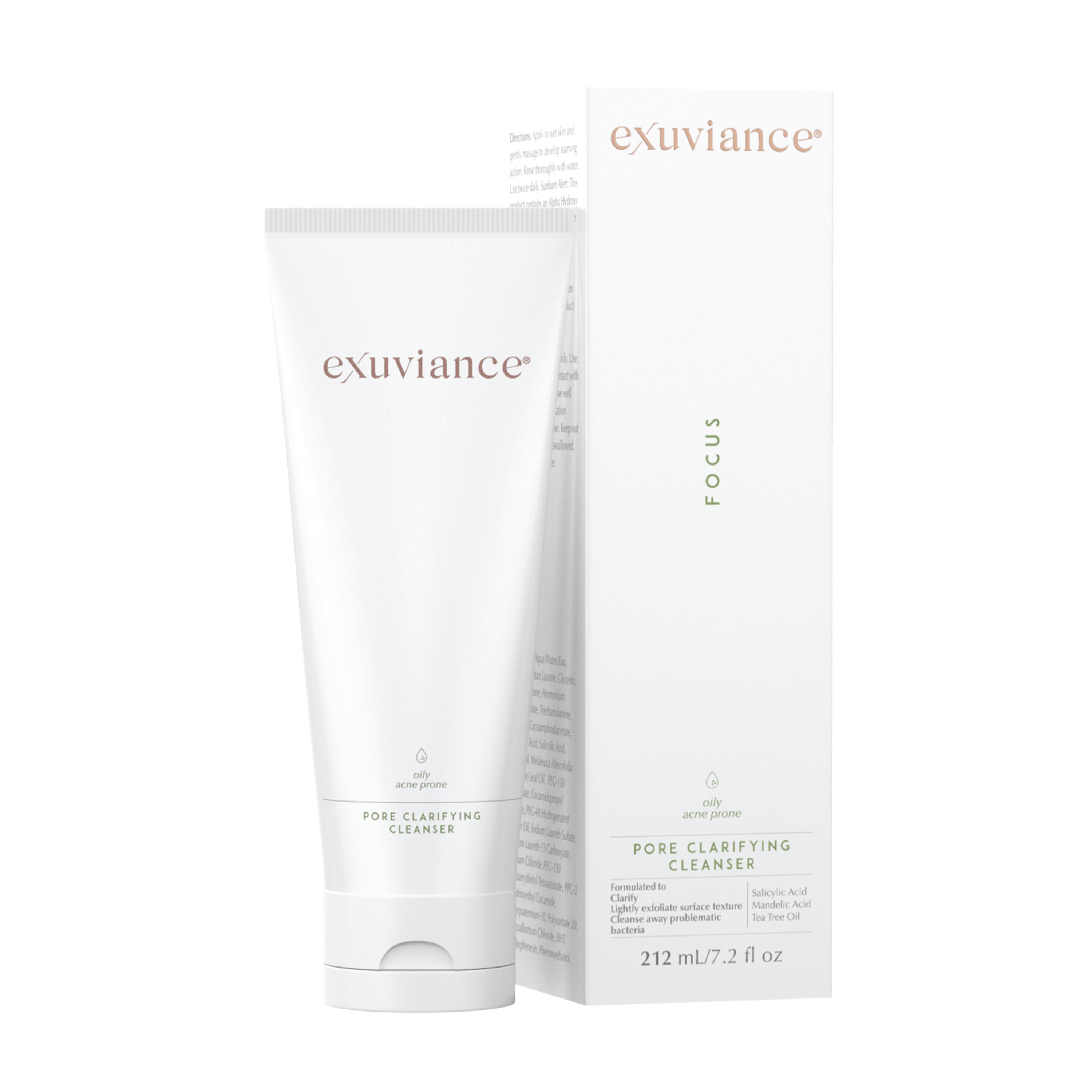 Exuviance Focus Pore Clarifying Cleanser 212ml غسول للبشرة الدهنية والمعرضة لحب الشباب