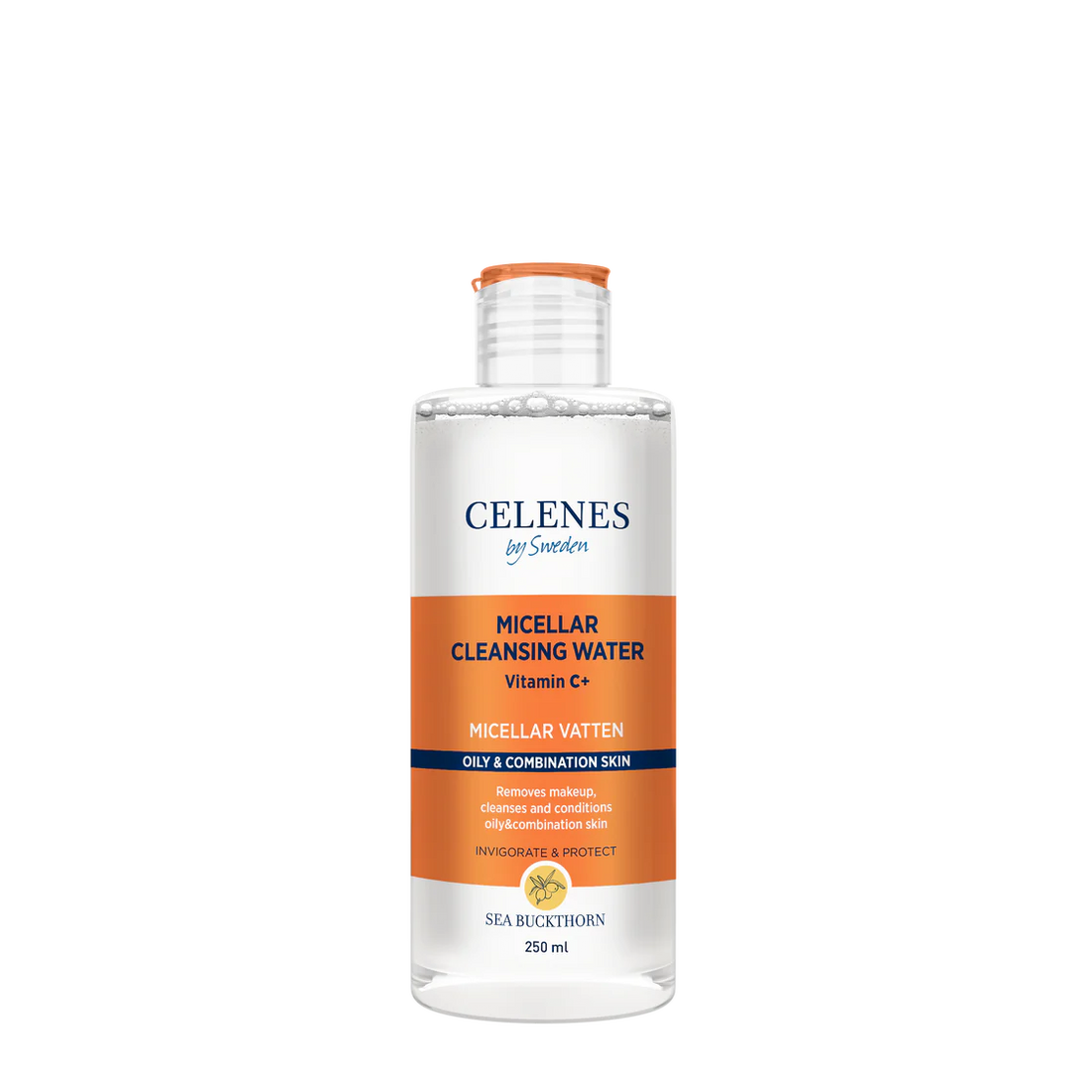 Celenes Sea Buckthorn Thermal Micellar Water 250ml ماء ميسيلار مزيل مكياج