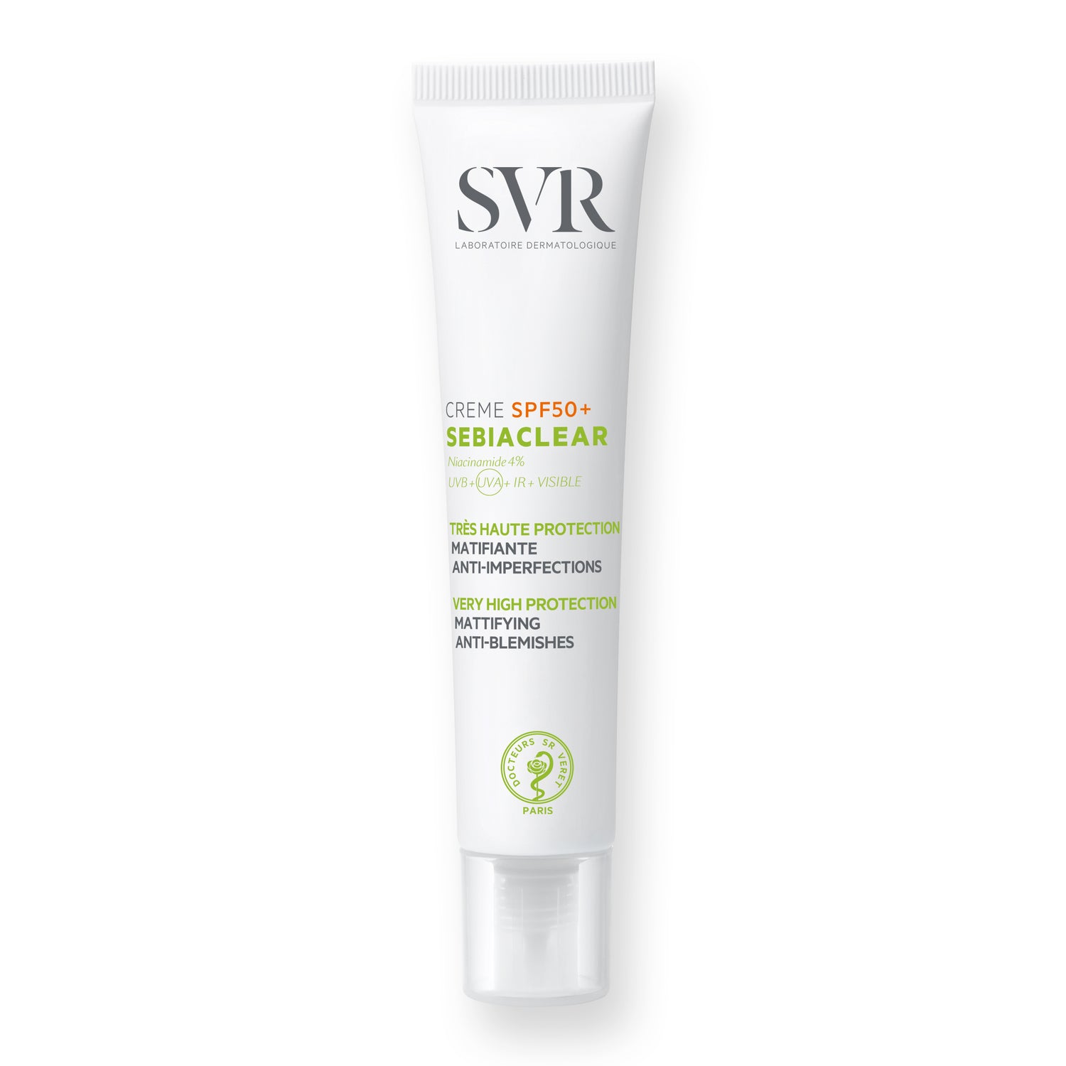 Svr Sebiaclear Spf50+ Cream 40ml واقي شمس للبشرة الدهنية
