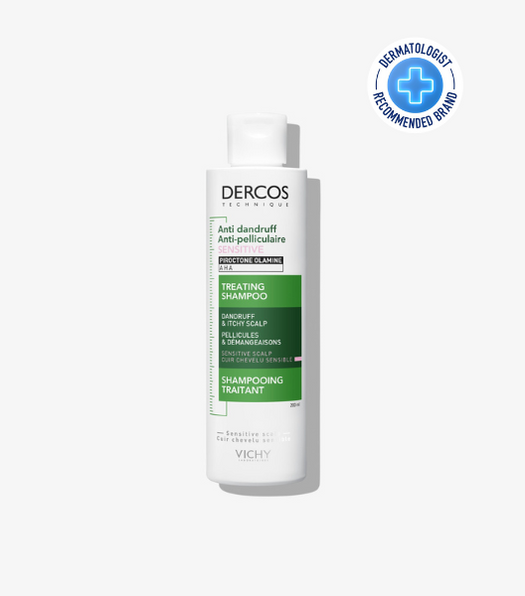 Vichy Dercos Anti Dandruff Shampoo 200ml (Sensitive ) شامبو لعلاج القشرة الحساسة