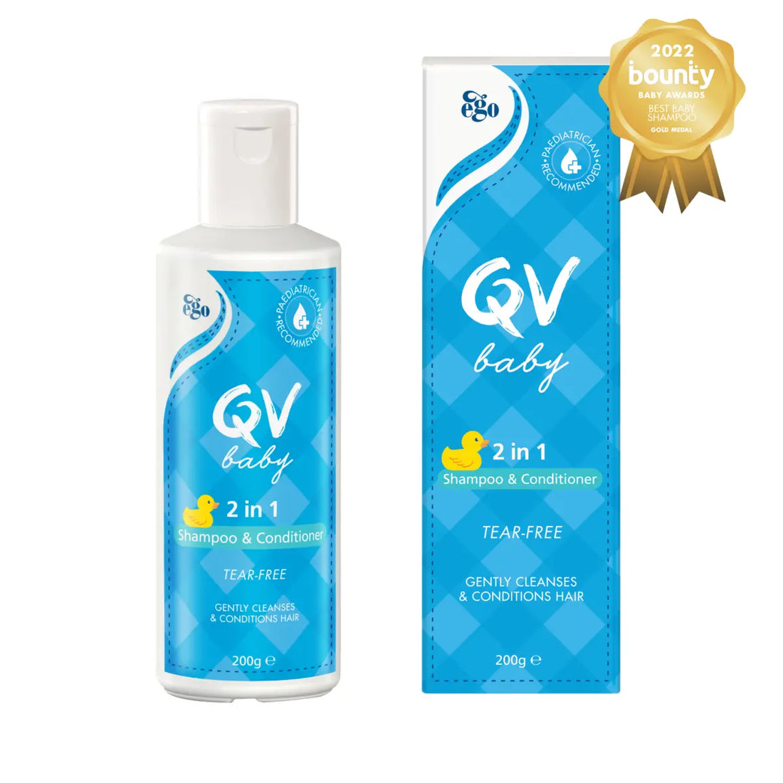 QV Baby 2 In1 Shampoo & Conditioner 200g شامبو وبلسم للاطفال