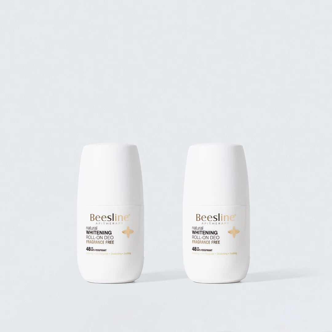 Offer Beesline Fragnancy Free Deo Roll On 50ml 2 Pcs مضاد للتعرق