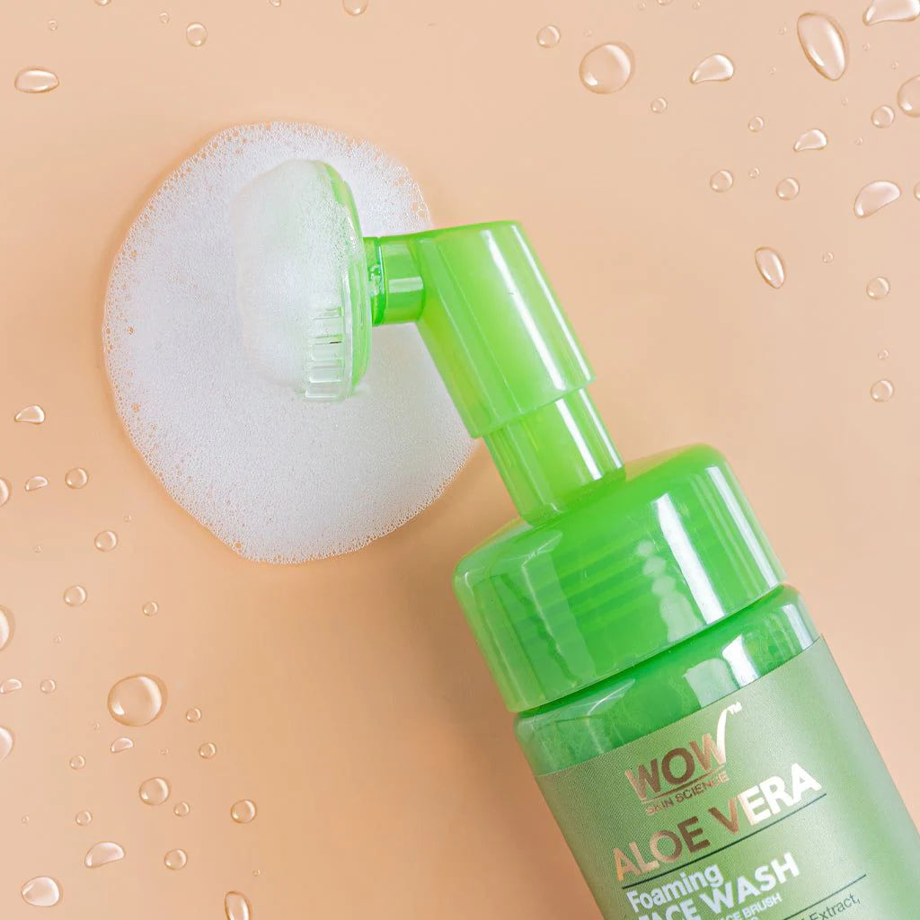 Wow Aloe Vera Face Wash 150ml غسول الوجه بالصبار