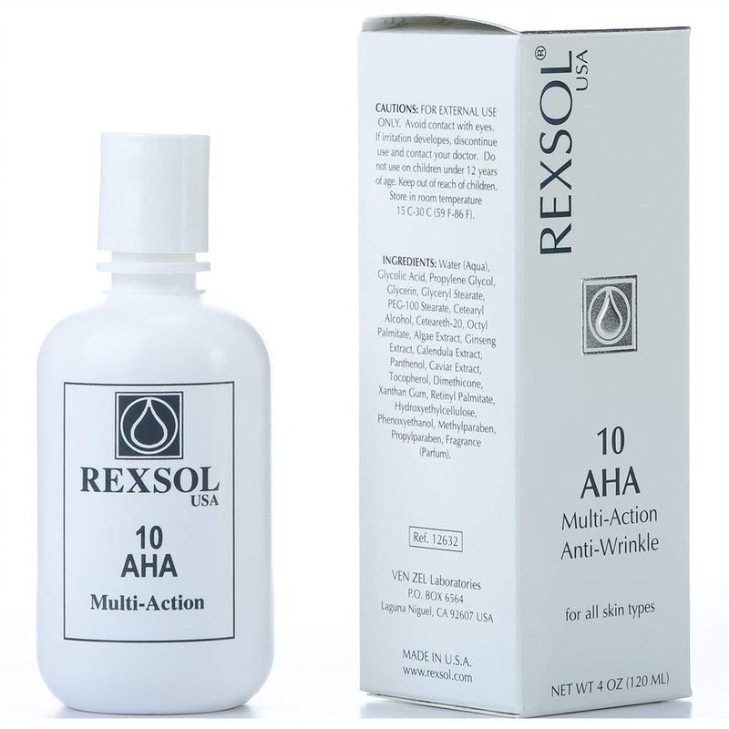 Rexsol 10 AHA Multi Action Cream 120ml كريم الجلايكوليك بتركيز 10% للتقشير