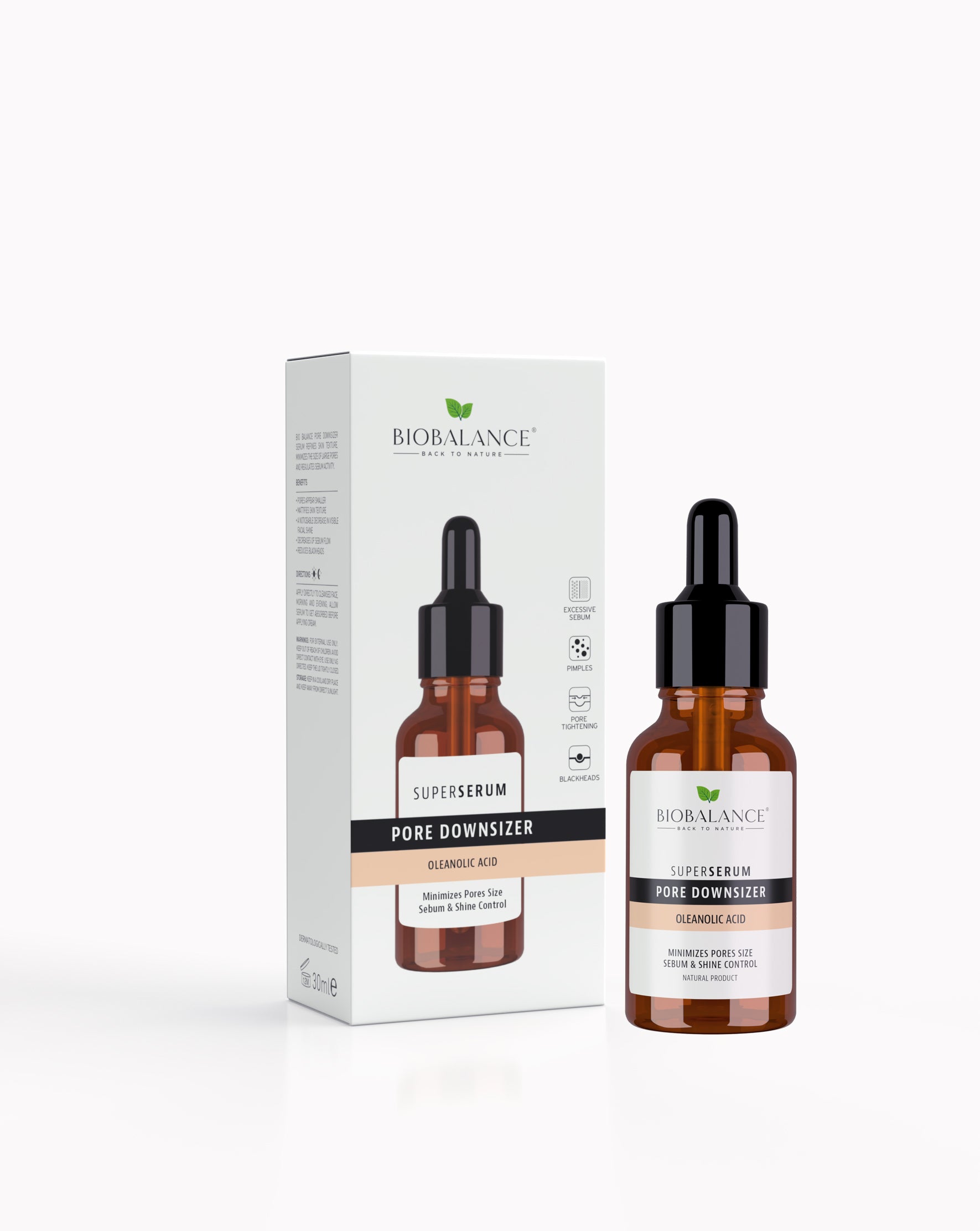 Bio Balance Pore Downsizer Oleanolic Acid Super Serum 30ml سيروم لتقليل المسام الواسعه