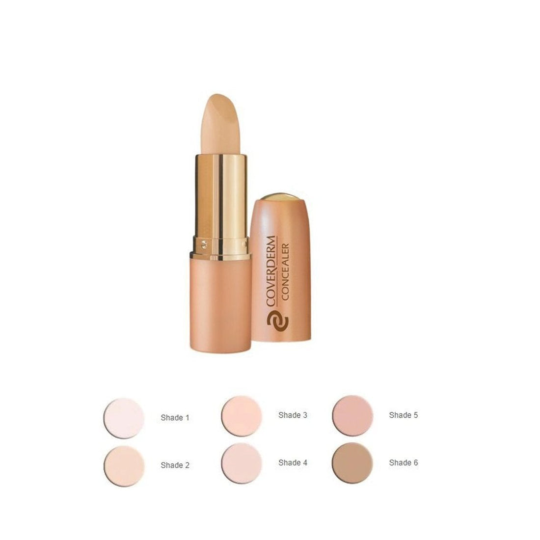 Coverderm Waterproof Spf30 Concealer 6g كونسيلر بمعامل حماية شمسي