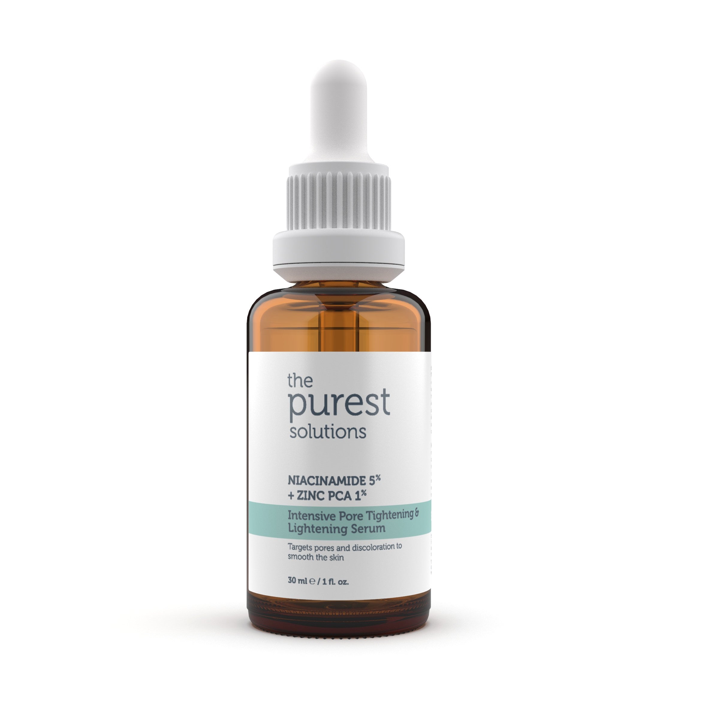 The Purest Solutions Niacinamide 5% + Zinc PCA 1% Intensive Pore Tightening & Lightening Serum 30ml سيروم تضييق المسامات و التفتيح