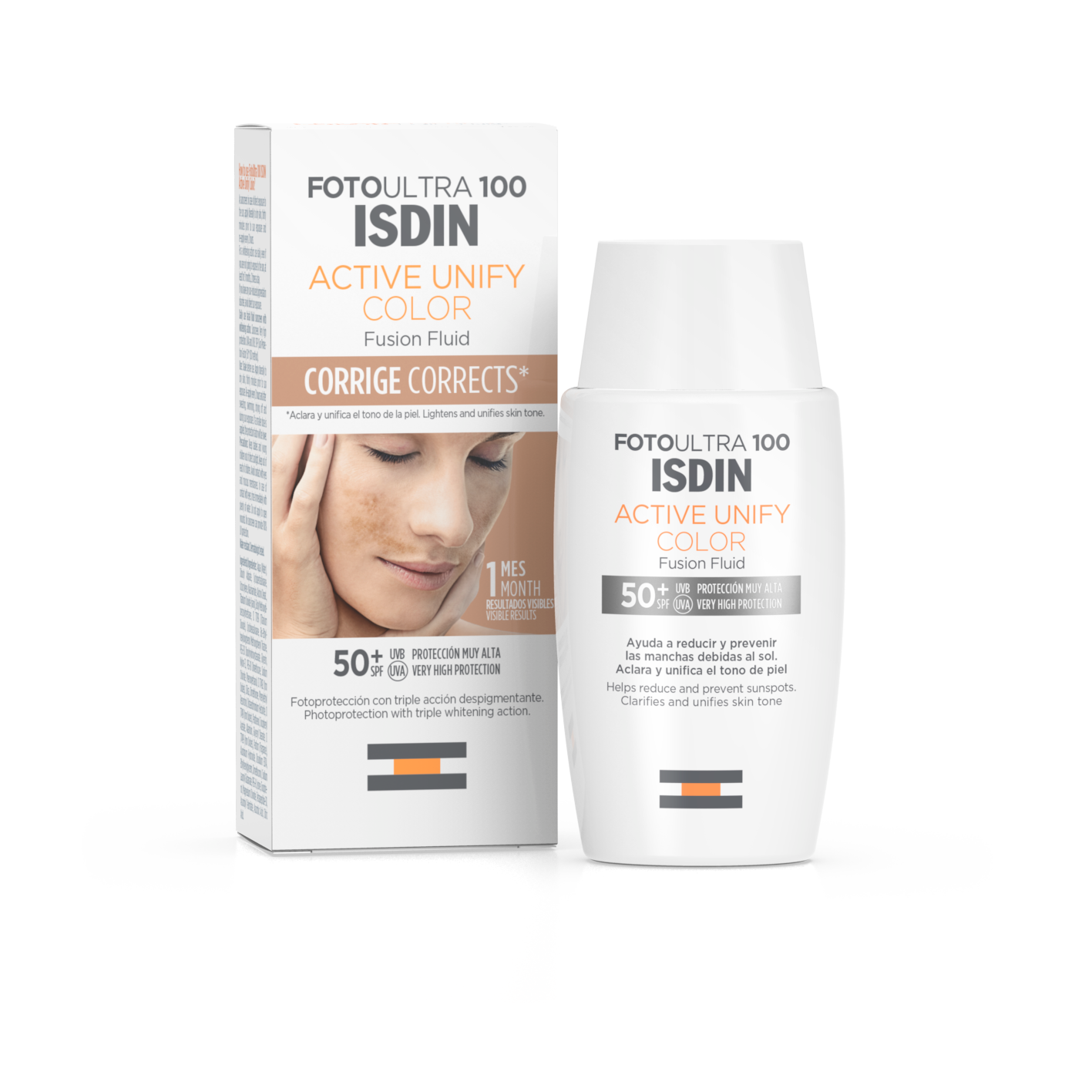 ISDIN Photoultra Active Unify color SPF50+ 50ml واقي شمس مضاد للتصبغات