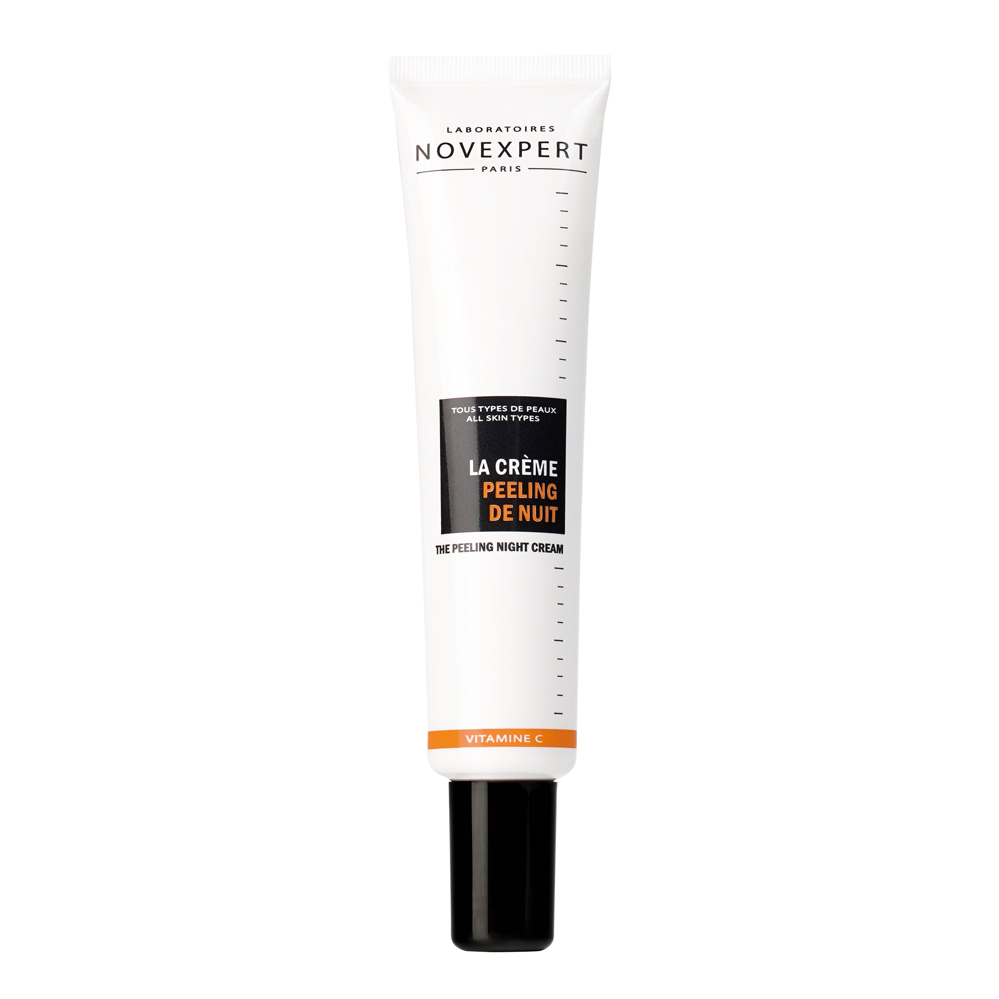 Novexpert The Peeling Night Cream 40ml كريم ليلي مقشر بفيتامين سي