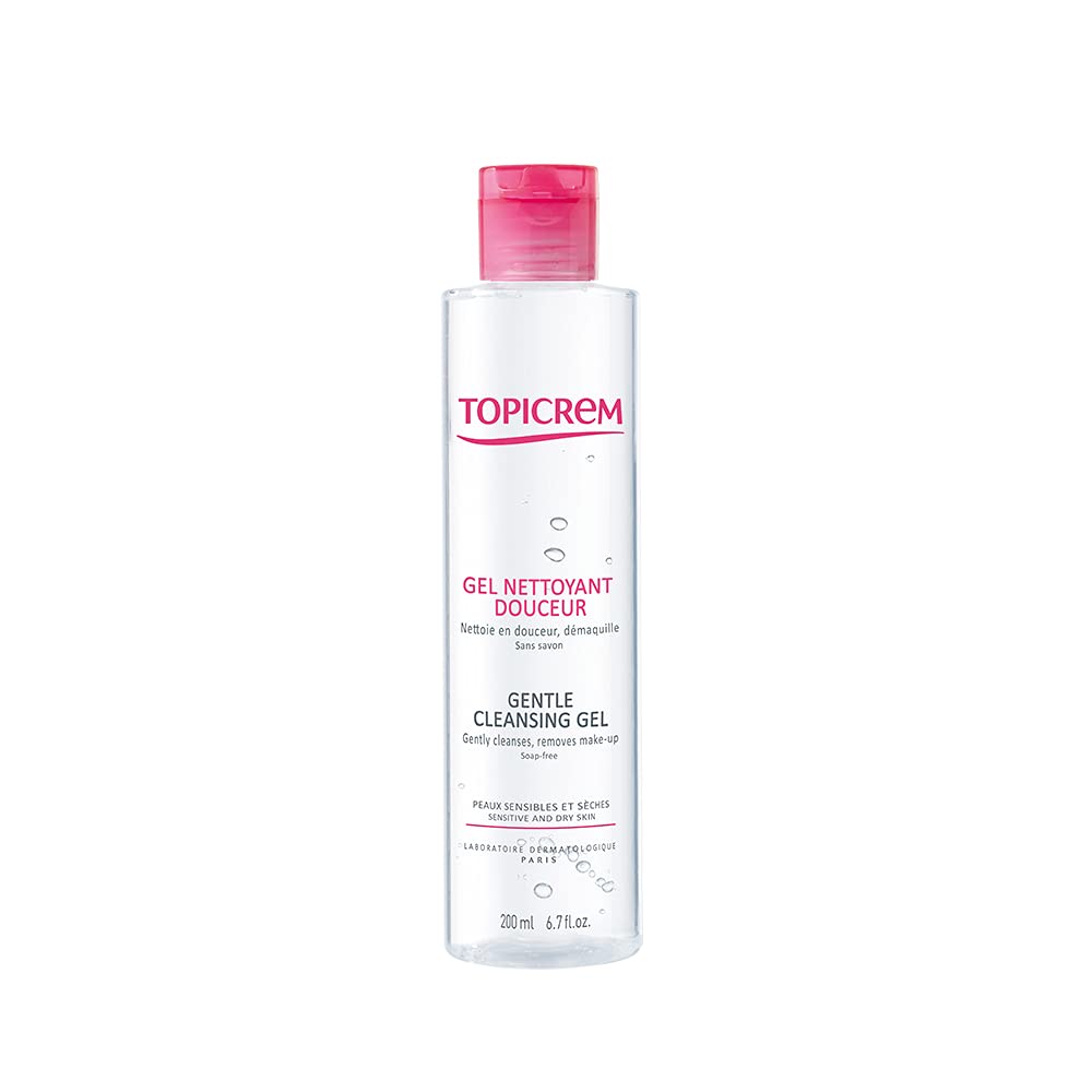 Topicrem Hydra+ Gentle Cleansing Gel 200ml غسول جل للبشرة الجافة والحساسة