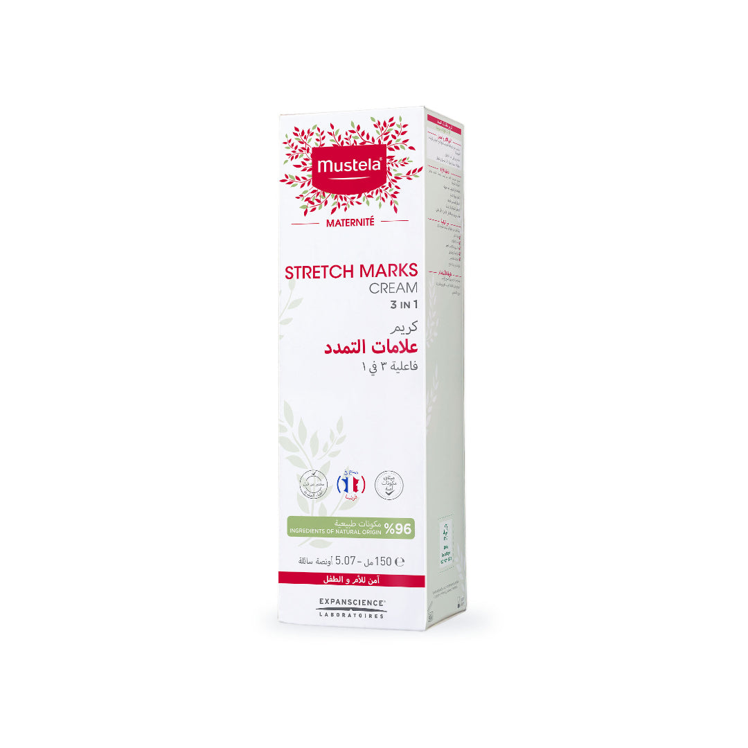 Mustela Stretch Marks Cream 150ml كريم للوقاية من علامات التمدد