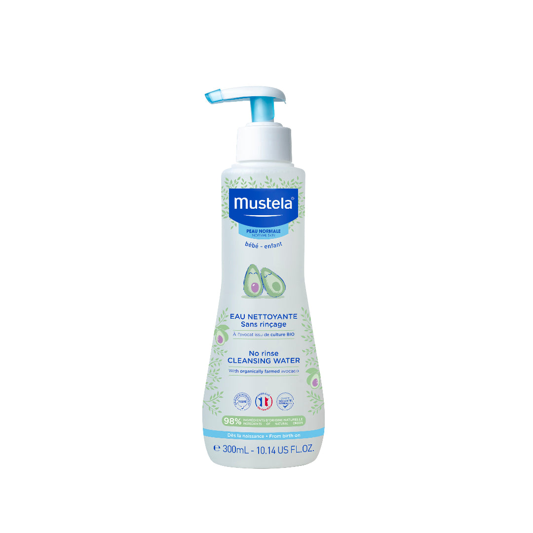 Mustela No Rinse Cleansing Water 300ml ماء التنظيف للاطفال بدون شطف