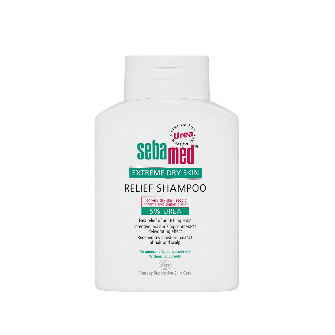 Sebamed Relief Shampoo 5 % Urea 200 ml شامبو الفروة الجافة مع اليوريا