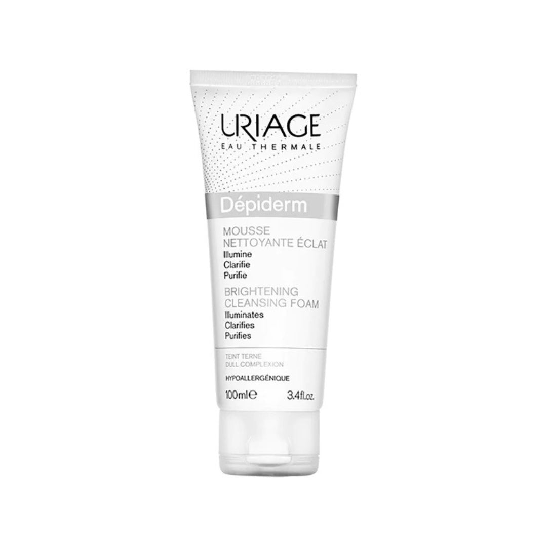 Uriage Depiderm Brightening Cleansing Foam 100ml غسول رغوي لتفتيح البشرة