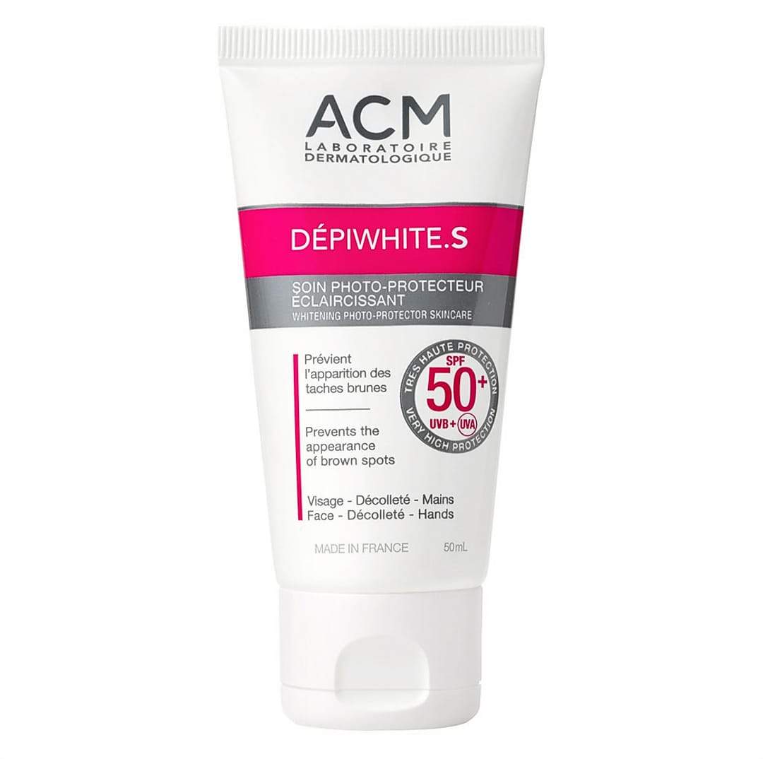 ACM Depiwhite S Spf 50+ Cream 40ml واقي شمس و كريم صباحي يحمي من التصبغات