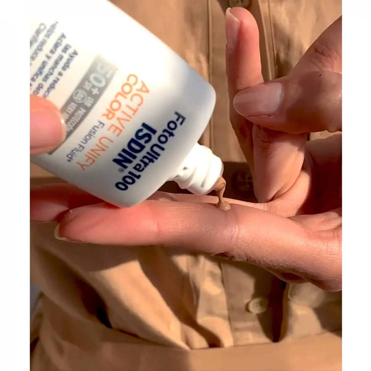 ISDIN Photoultra Active Unify color SPF50+ 50ml واقي شمس مضاد للتصبغات