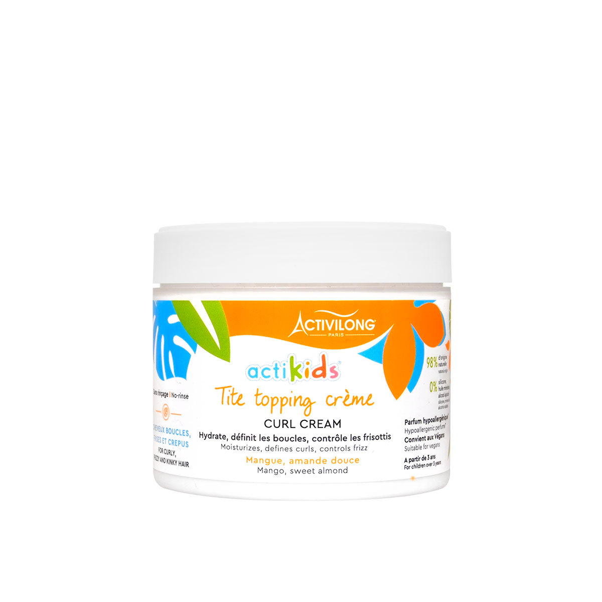 Activilong Actikids Tite Topping Curl Cream 300ml كريم تسريح الشعر الكيرلي للاطفال