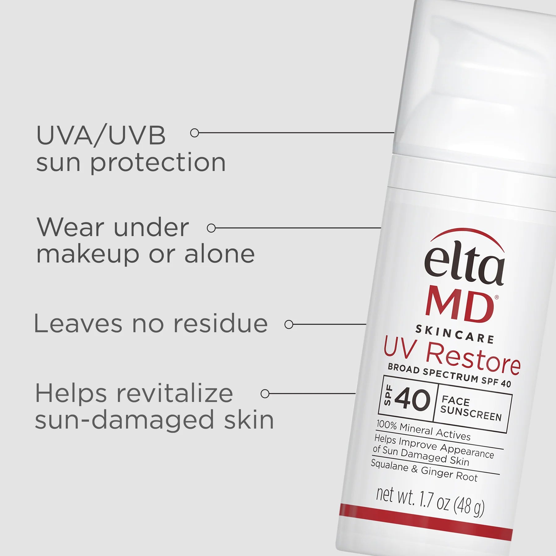 EltaMD UV Restore SPF40 57g  واقي شمس مرمم