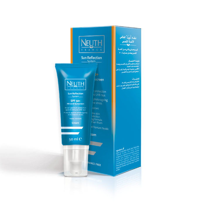 Neuth Sun Reflection Mineral Spf50+ Cream 50ml واقي شمس فيزيائي