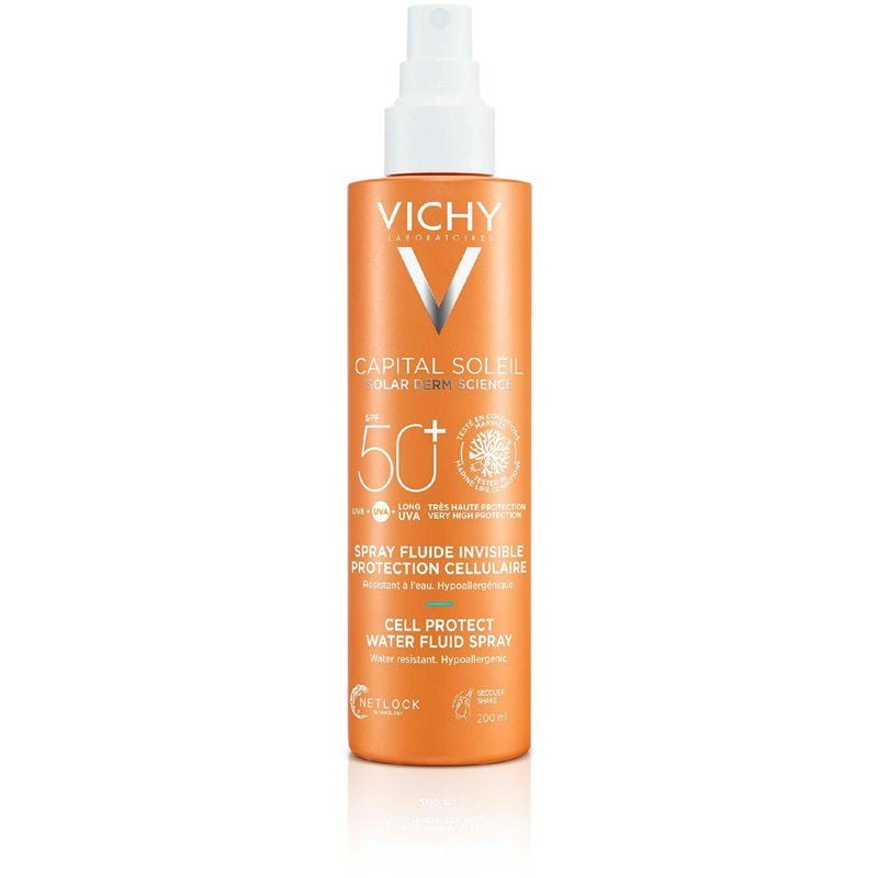 Vichy Capital Soleil Spf50+ Invisible Fluid Spray 200ml