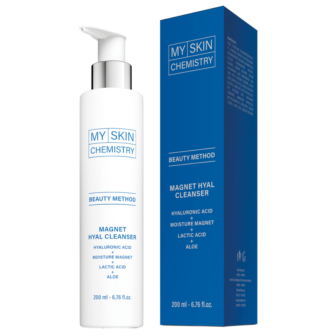 My Skin Chemistry Magnet Hyal Cleanser 200ml غسول لتجديد الخلايا