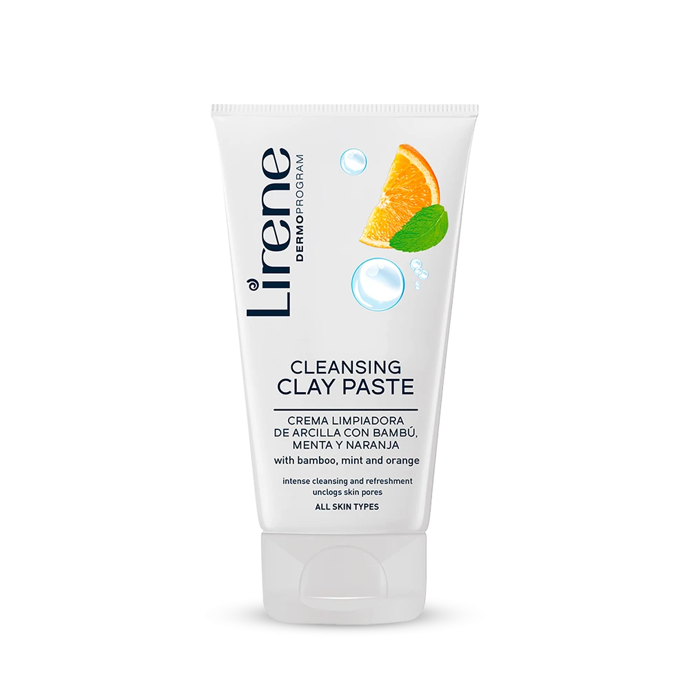 Lirene Clay Paste Cleansing Gel 150ml جل غسول للبشرة بالطين