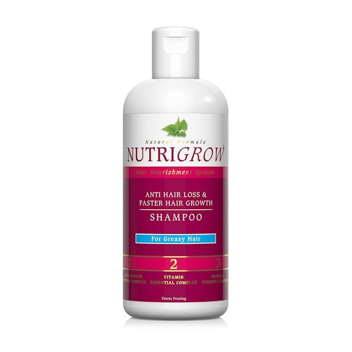 Nutrigrow Anti Hair Loss (Greasy Hair) Shampoo 300ml شامبو تساقط الشعر للفروة الدهنية