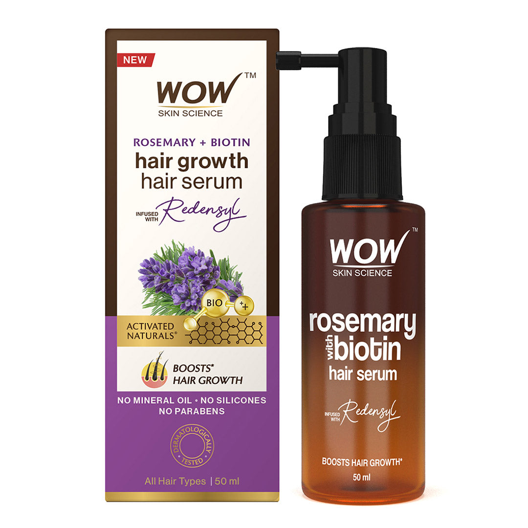 Wow Rosemary &amp; Biotin Hair Serum 50ml سيروم الروزماري للشعر