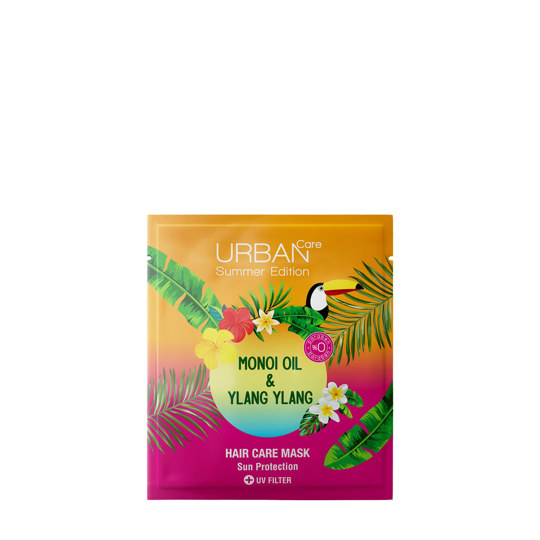 Urban Care Monoi Oil &amp; Ylang Ylang Hair Mask 50ml ماسك إصلاح الشعر بعد التعرض لأشعة الشمس