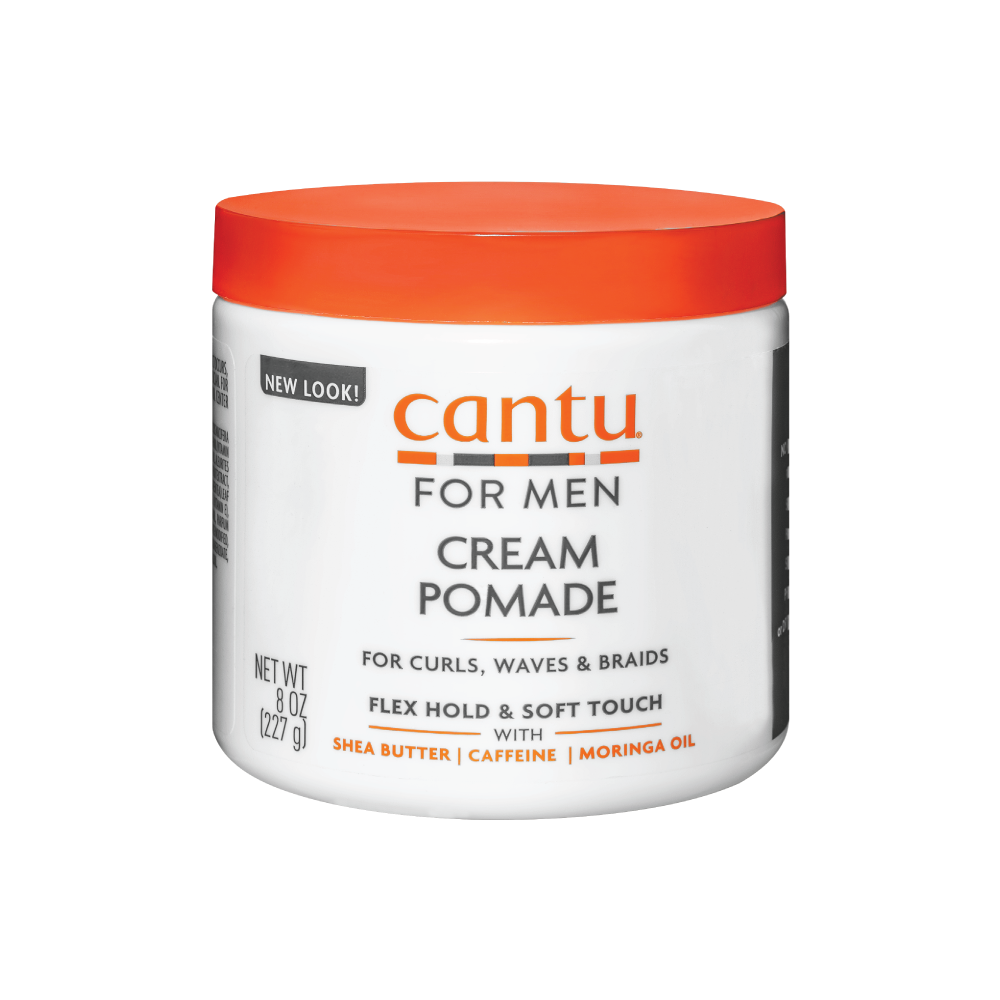 Cantu Men Cream Pomade 227g  كريم تصفيف الشعر الكيرلي للرجال