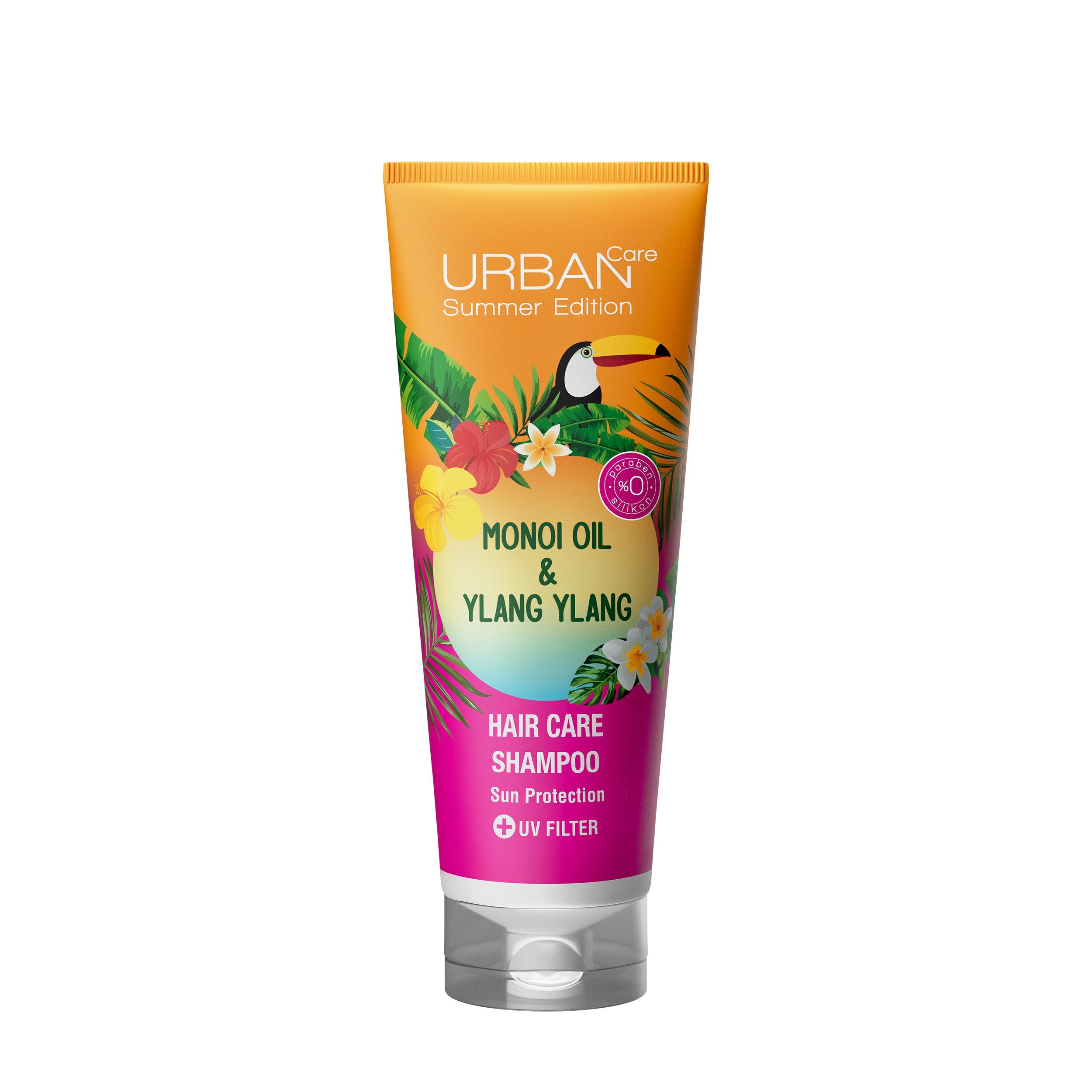 Urban Care Monoi Oil &amp; Ylang Ylang Hair Shampoo 250ml شامبو حماية الشعر بعد التعرض للشمس