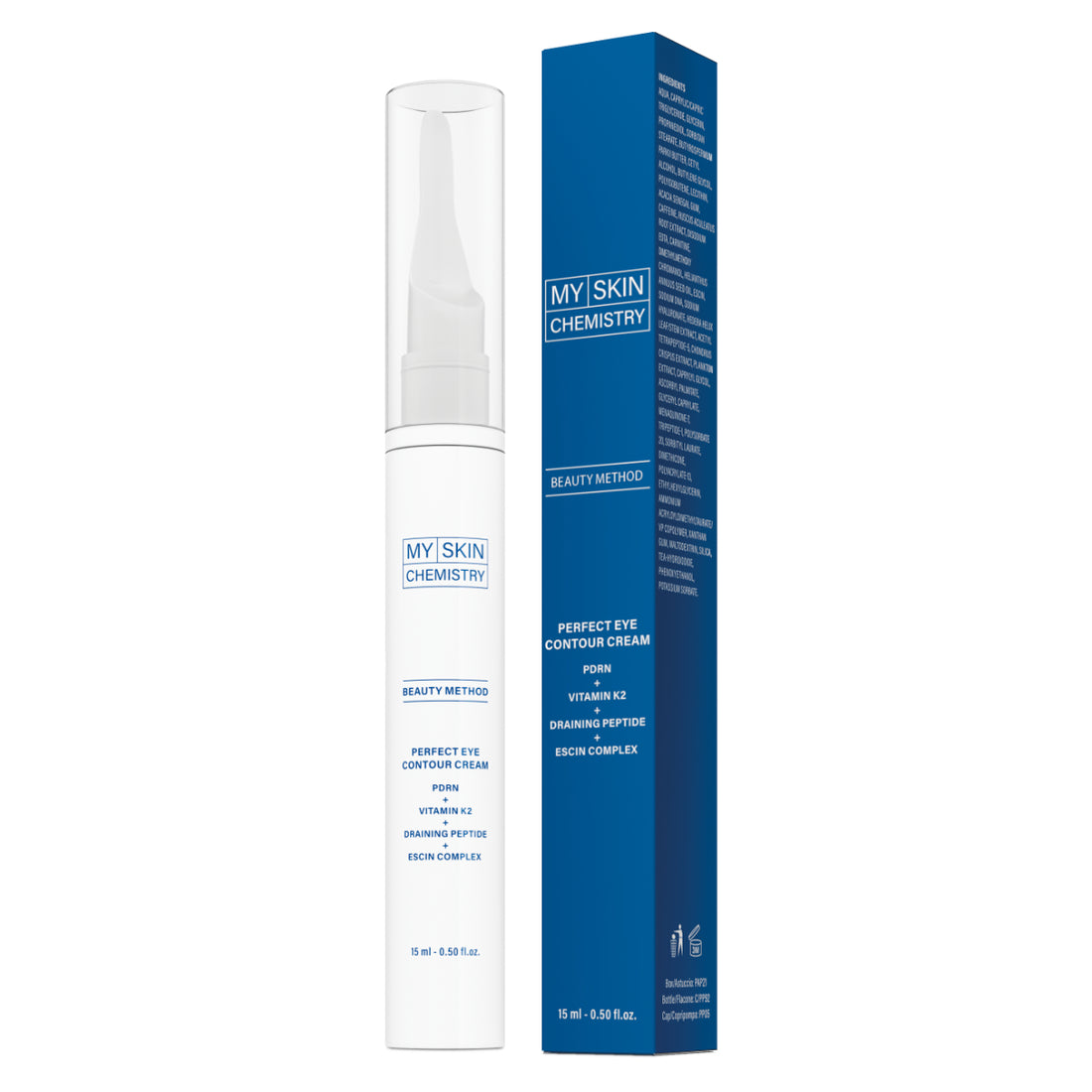 My Skin Chemistry Perfect Eye Contour Cream 15ml كريم التجاعيدلمحيط العين