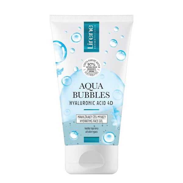 Lirene Aqua Bubbles Cleansing Gel 150ml غسول للبشرة