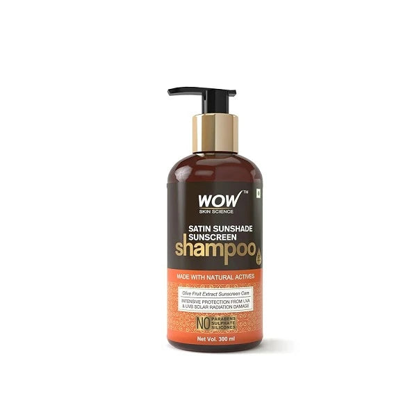 Wow Satin Sunshade Sunscreen Shampoo 300ml شامبو واقي من الشمس