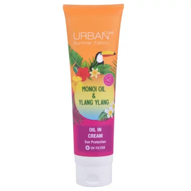 Urban Care Monoi Oil &amp; Ylang Ylang Oil In Cream 150ml كريم للشعر بعد التعرض للشمس