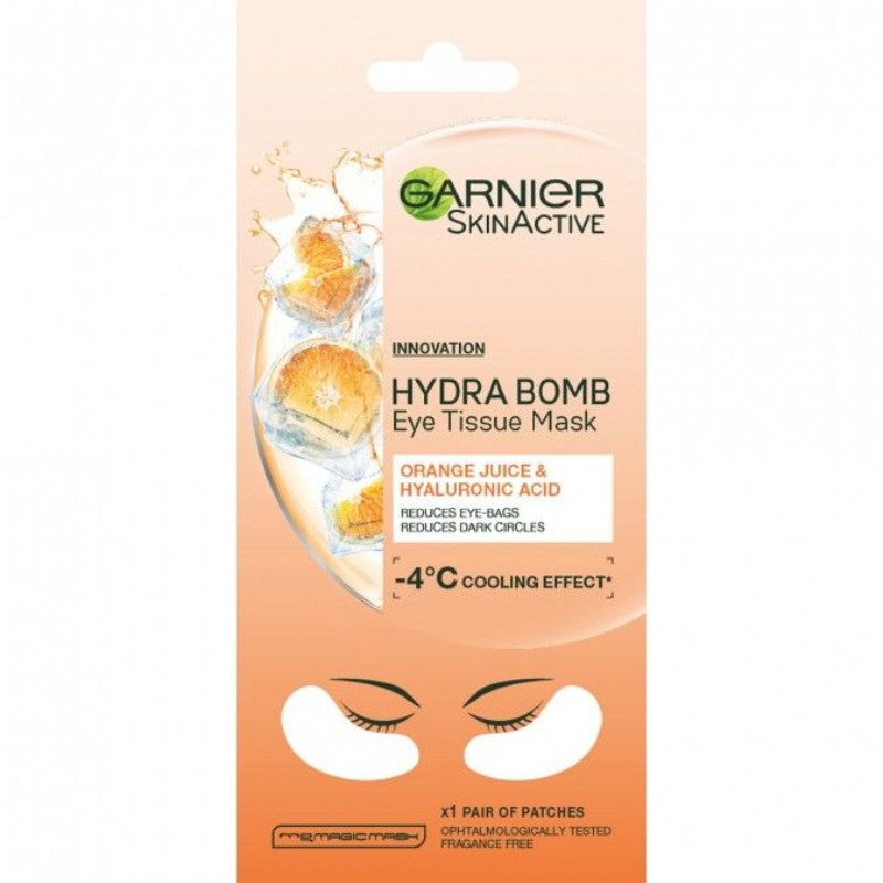 Garnier Hydra Bomb Dark Circles Eye Tissue Mask 1 Pc ماسك للعين لعلاج الهالات السوداء