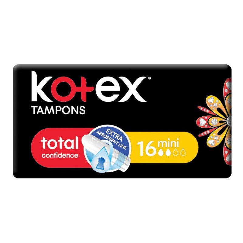 Kotex Mini Tampons 16 سدادات قطنية حجم صغير