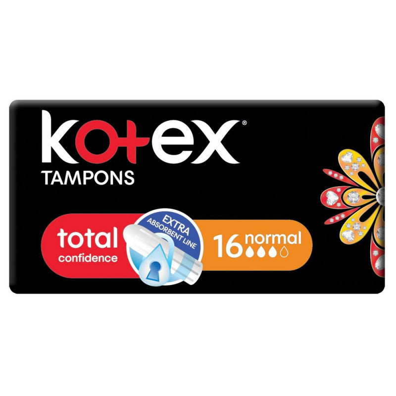 Kotex Normal Tampons 16 سدادات قطنية حجم عادي