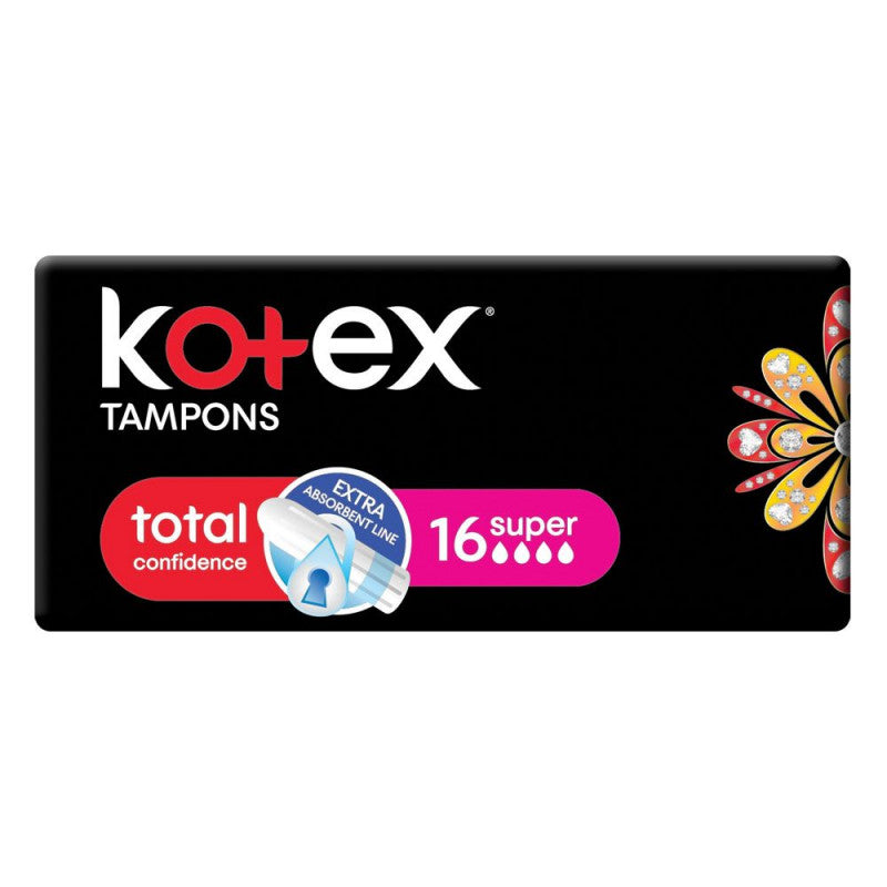 Kotex Super Ultra Tampons 16 سدادات قطنية سوبر