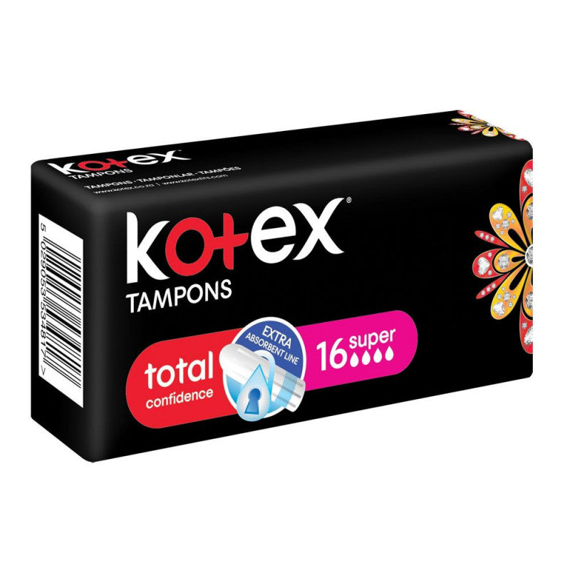 Kotex Super Ultra Tampons 16 سدادات قطنية سوبر