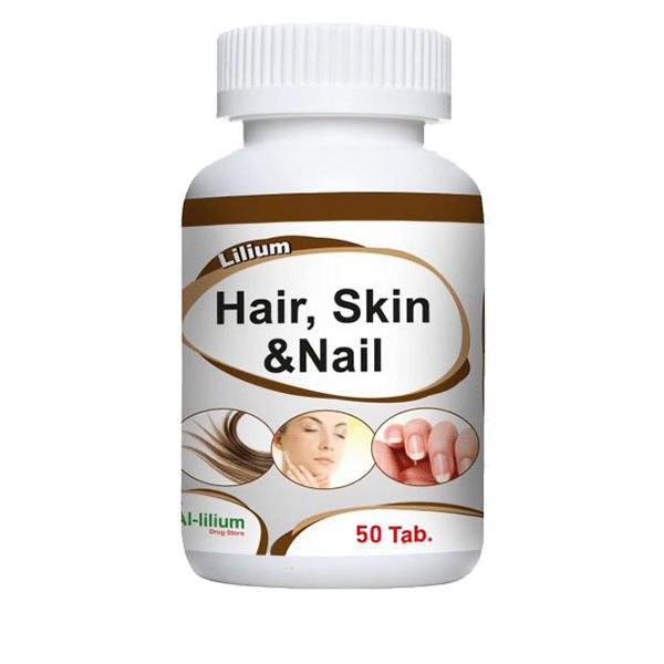 Lilium Hair , Skin &amp; Nail 50 Tab مكمل غذائي للشعر والاظافر والبشرة