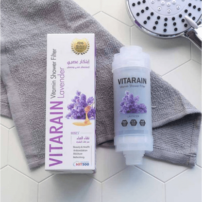 Vitarain Korean Vitamin Shower Filter -Lavender فلتر الاستحمام لتنقية المياه باللافندر