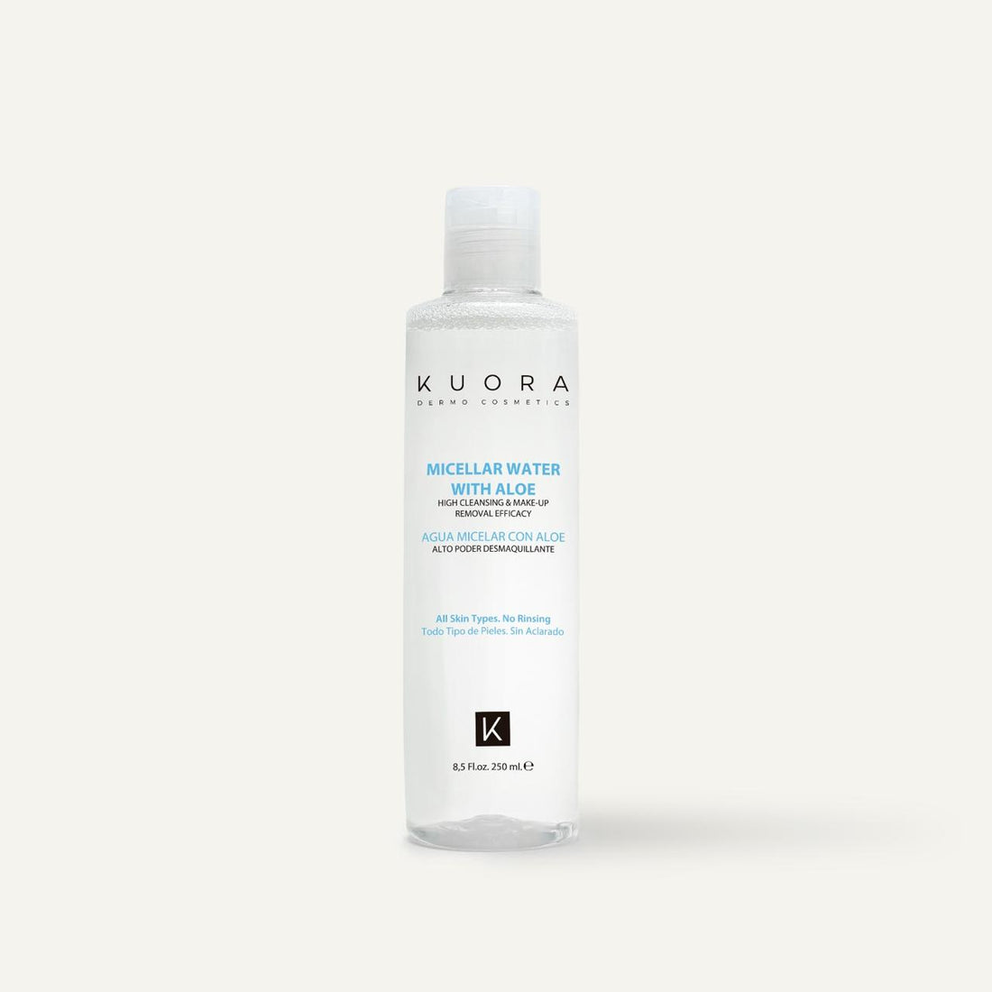 Kuora Aloe Micellar Water 250ml ميسيلار مزيل المكياج