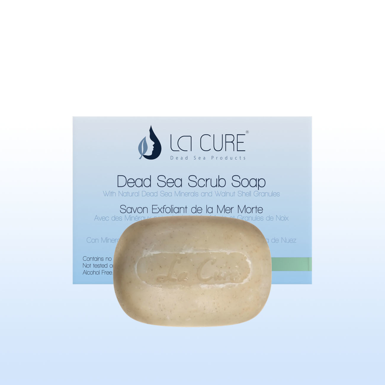 La Cure Dead Sea Scrub Soap 90g صابون التقشير بمعادن البحر الميت