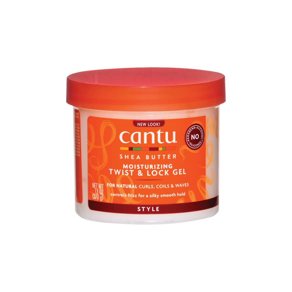 Cantu Shea Butter Moisturizing Twist &amp; Lock Gel 370g جل لترطيب الشعر بزبدة الشيا