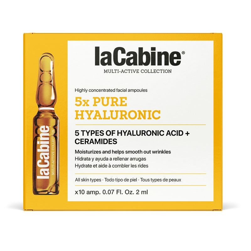 LaCabine 5x Pure Hyaluronic Amp 10 Pcs  أمبولات هيالورونيك أسيد