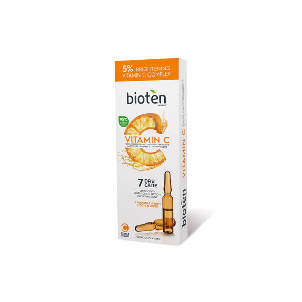 Bioten Anti Aging Vitamin C Amp 1.3* 7ml أمبولات فيتامين سي