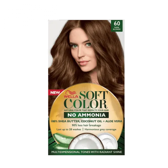 Wella Soft Color (60-Dark Blonde) أشقر غامق