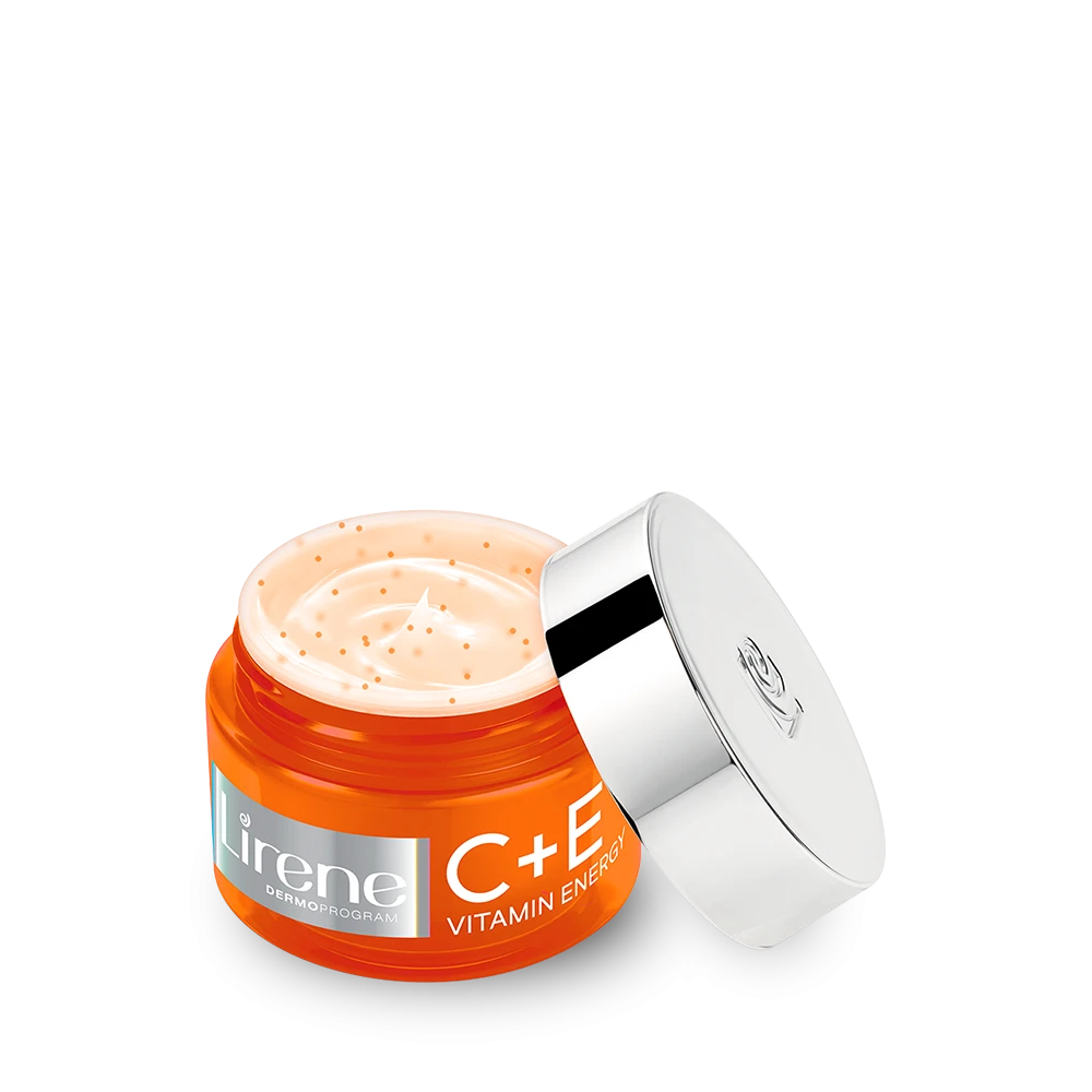 Lirene C+D Pro Vitamin Energy Moisturizing Cream 50ml كريم مرطب ومغذي للبشرة